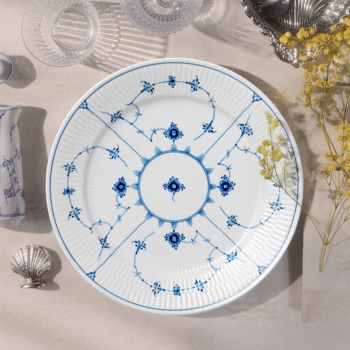 Royal Copenhagen Blue Fluted Dinnerware Collection | Williams Sonoma