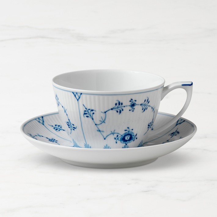 Royal Copenhagen Blue Fluted Dinnerware Collection | Williams Sonoma
