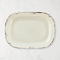 Rustic® Outdoor Melamine Platter, Ivory