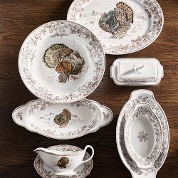Plymouth Classic Turkey Serving Bowl