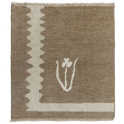 Josh Young Eliza Hand Knotted Rug Swatch, Natural