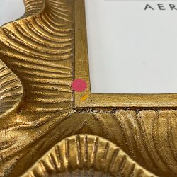OPEN BOX: AERIN Gold Scalloped Gallery Frame, 5" X 7"