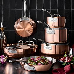 Samuel Groves Copper 10-Piece Cookware Set
