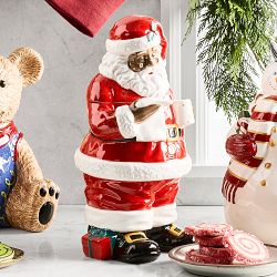 'Twas the Night Before Christmas Santa Cookie Jar