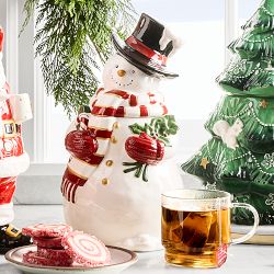 'Twas the Night Before Christmas Snowman Cookie Jar