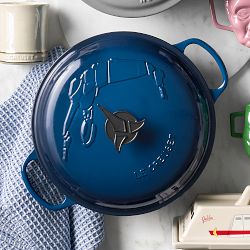 Le Creuset x Star Trek Klingon Signature Enameled Cast Iron Braiser, 3.5-Qt
