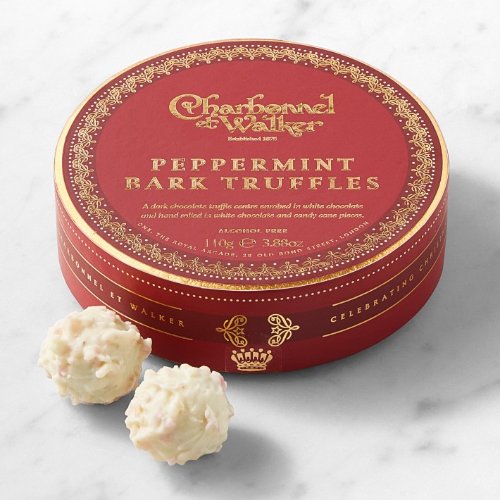 Charbonnel Et Walker Peppermint Bark Truffle | Williams Sonoma