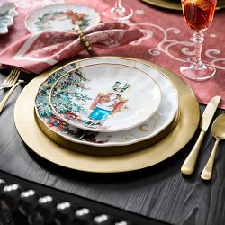 'Twas The Night Before Christmas Salad Plates
