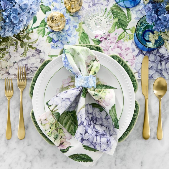 Hydrangea Napkins, Set of 4 | Williams Sonoma