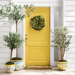 Italian Hand-Painted Positano Planter Collection