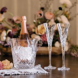 Waterford Lismore Toasting Champagne Flutes