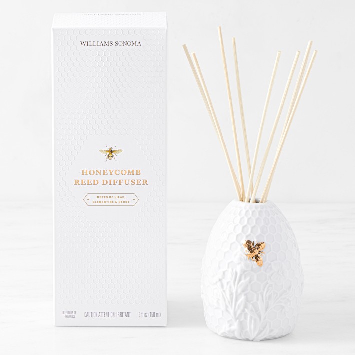 Honeycomb Porcelain Bee Diffuser | Williams Sonoma
