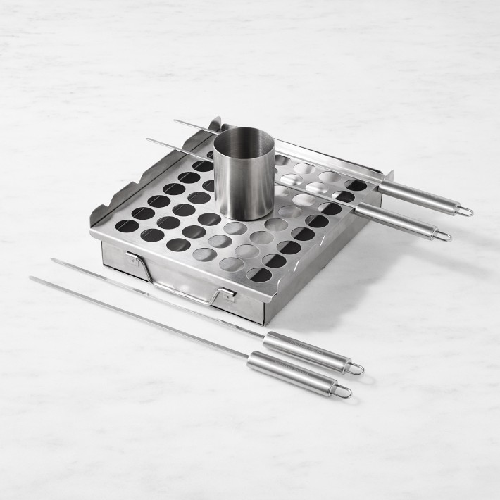 Outdoor Multifunctional Stainless-Steel Set | Williams Sonoma