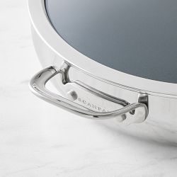 SCANPAN® TSS+ Stainless-Steel Nonstick Chef Pan with Lid, 5.5-Qt.