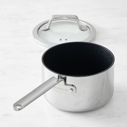 SCANPAN® TSS+ Stainless-Steel Nonstick Saucepan, 2-Qt
