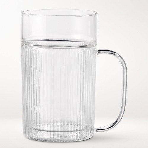 Bistro Double-Wall Tall Mugs, Set of 2