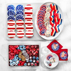 Patriotic Slice &amp; Bake Cookies