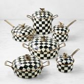 MacKenzie-Childs Courtly Check 12-Piece Cookware Set Simolary simolary.com 13