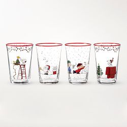 PEANUTS™ x Williams Sonoma Charlie Brown Christmas Tumblers, Set of 4