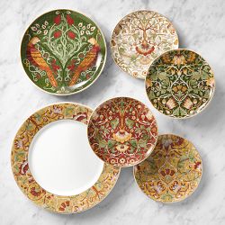Morris & Co. x Williams Sonoma Essex 12 Piece Set (Yellow Dinner, Green Salad, App)