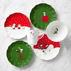 PEANUTS™ x Williams Sonoma Charlie Brown Christmas Breakfast Set, Set of 12