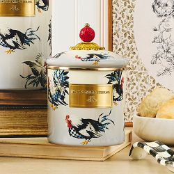Mackenzie Childs Henhouse Canister