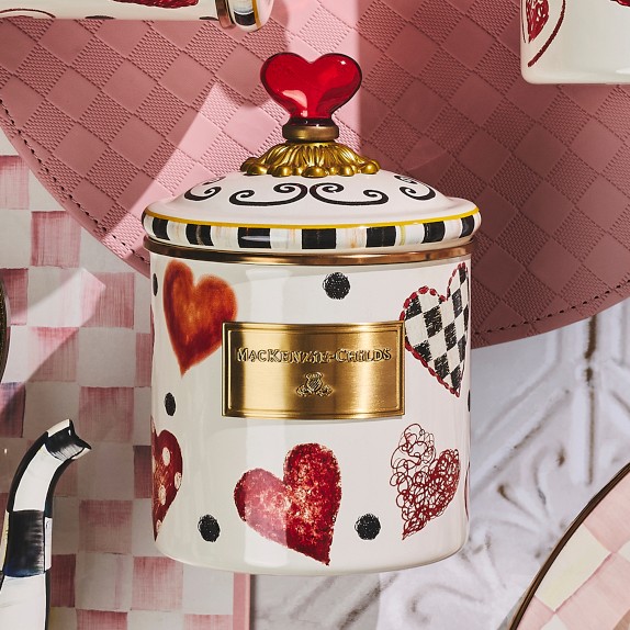 Mackenzie Childs Love Canister | Williams Sonoma