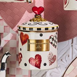 Mackenzie Childs Love Canister