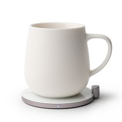 Ohom Ui Signature Self-Heating Mug Set, Jasmine White