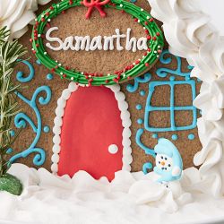 Holiday Gingerbread House
