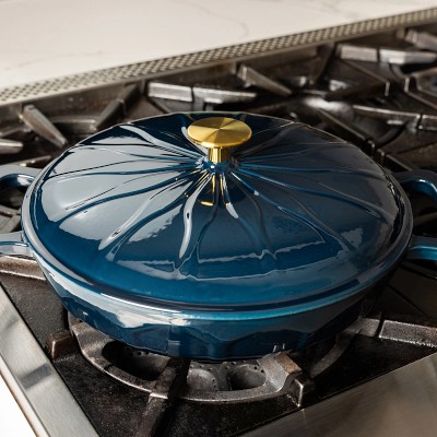 Lodge Luxe Enameled Cast Iron Braiser, 3.5-Qt Simolary simolary.com 20