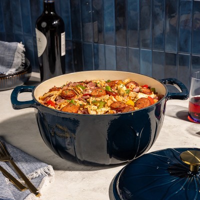 Lodge Luxe Enameled Cast Iron Oven, 6-Qt Simolary simolary.com 20