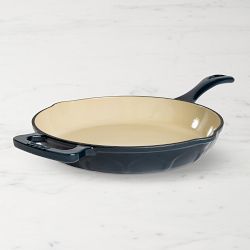 Lodge Luxe Enameled Cast Iron Skillet, 11in, Marine
