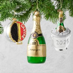 Champagne Party Ornaments