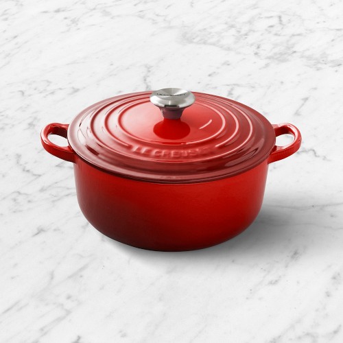 Le Creuset Signature Enameled Cast Iron Round Dutch Oven, 2-Qt., Red