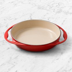 Le Creuset Enameled Cast Iron Tarte Tatin Dish, Red