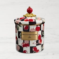 Mackenzie Childs Mon Cheri Canister, Small