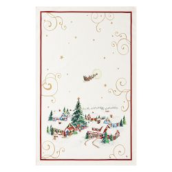 'Twas The Night Before Christmas Village Towels, Set of 2