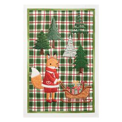Novelty Holiday Animals Towels, Set of 2