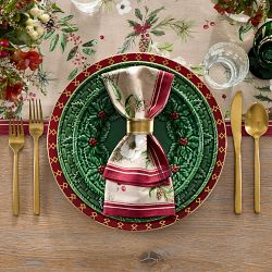 Woodland Berry Floral Napkins, Set of 4