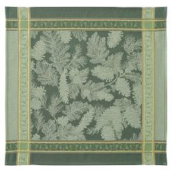 Woodland Pinecone Jacquard Napkins, Set of 4