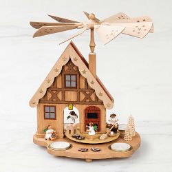 Richard Glaesser Christmas Pyramid, Baking Angels