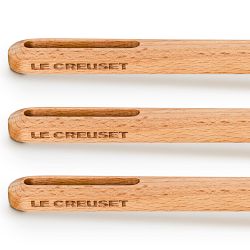 Le Creuset Signature Wood Tools, Set of 3