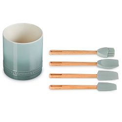 Le Creuset Signature Tools with Utensil Crock, Set of 5