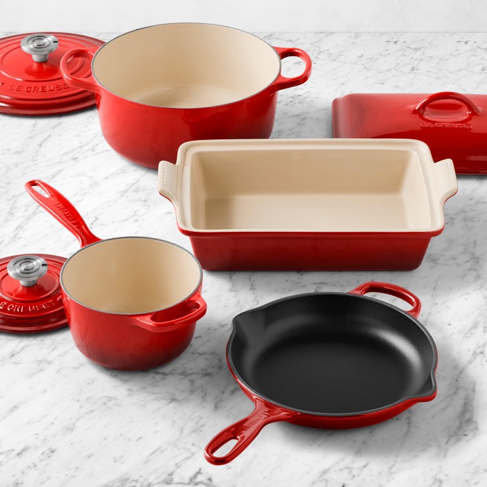 Le Creuset Signature 7-Piece Cookware Set | Williams Sonoma