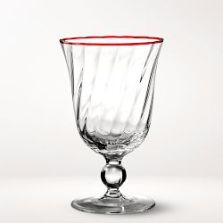 AERIN x Williams Sonoma Swirl Goblets, 10-oz, Set of 4
