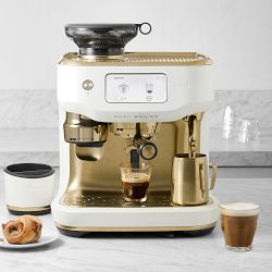 Breville Oracle® Dual Boiler Espresso Machine, Sea Salt & Brass