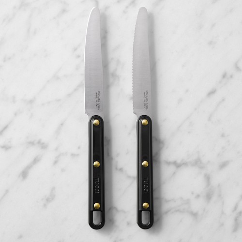 GreenPan Stanley Tucci Utility Knives, Set of 2, Milano Black