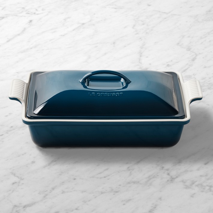 Le Creuset Heritage Stoneware Casserole, 4-Qt. | Williams Sonoma