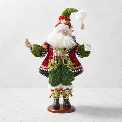 Mark Roberts Cookies and Milk Santa Décor, 20"